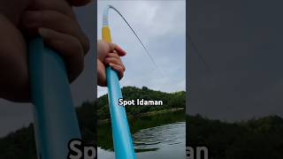 Download lagu Sensasi mancing ikan besar dengan joran tegek #fishing mp3