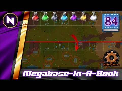 Great Southern Expansion +2800 Iron/s +2000 Plastic/s | #84 | Factorio Megabase-In-A-Book Lets Play