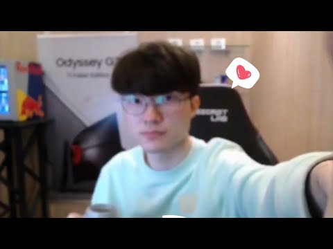 Pretty Faker cam adjustment | T1 Stream Moments