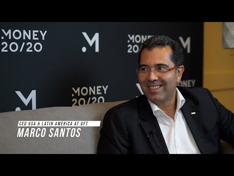Marco Santos, CEO USA & Latin America , GFT sharing some great insights at Money20/20 Vegas 2022