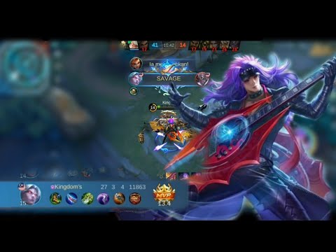 Martis savage + MVP#mobilelegends