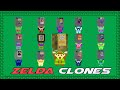 Legend Of Zelda Clones For The NES Nintendo Entertainment System Pt 1
