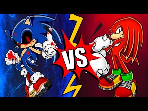 Knuckles vs Sonic.Exe (Exetior)