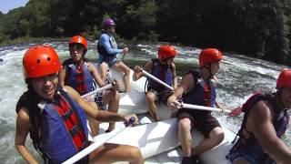 preview picture of video 'Blue Ridge 2012   Whitewater Rafting Part 6'