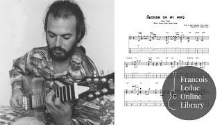 Georgia on my mind (Lenny Breau) - transcription