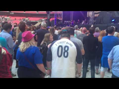 Tougher than the rest Bruce Springsteen Wembley Stadium London 5th June 2016