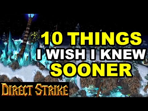 10 AWESOME Things I Wish I Knew! Warcraft 3 Direct Strike Tips