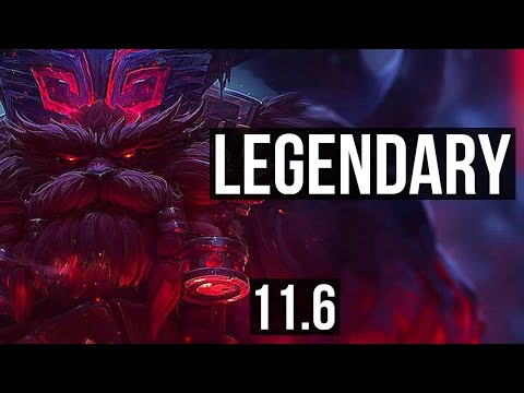 ORNN vs IRELIA (TOP) | Rank 5 Ornn, 13/2/9, Legendary | TR Grandmaster | v11.6