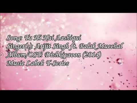 Tu Hi Hai Aashiqui Arijit Singh & Palak Mucchal Lyrics With English Translation Official 720p