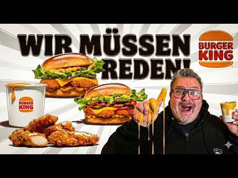 WIR MÜSSEN REDEN! 🤯 Die NEUEN CHICKEN Tenders Burger bei BURGER KING – Hype oder Enttäuschung?