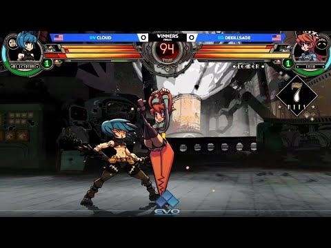 Skullgirls: RW Cloud vs EG Dekillsage - Winners Finals - EVO 2021 Online NA