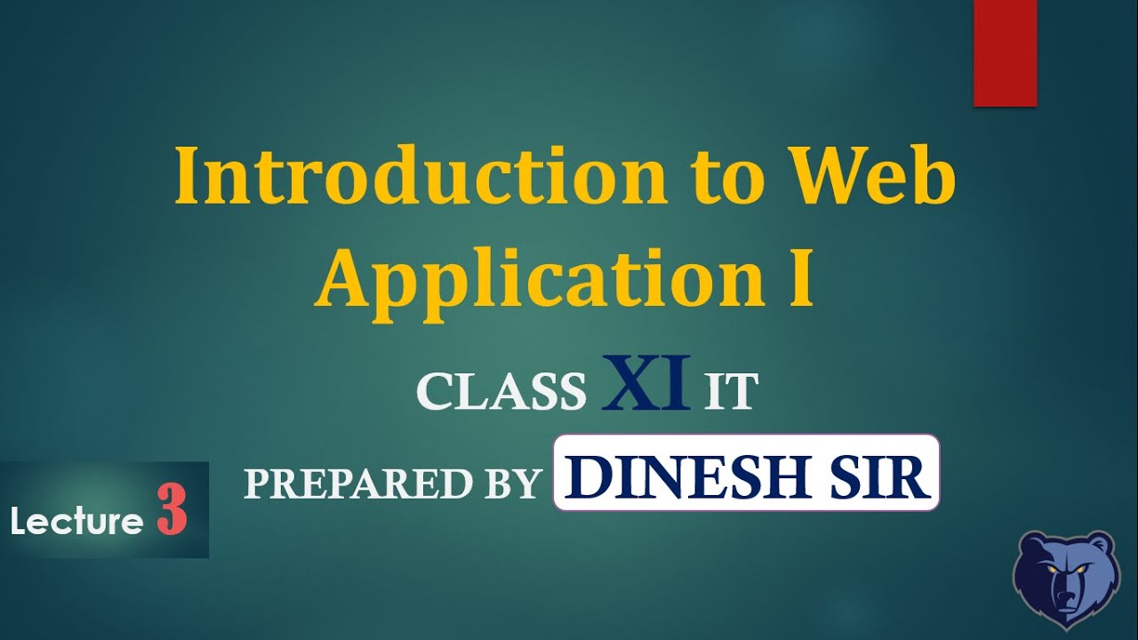 CBSE CL 11| IT-803 | UNIT-2 | Website Development Using HTML & CSS | Lecture 3