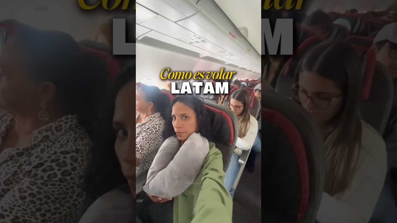 Is this what LATAM Colombia flights are like? #flights #latam #colombia