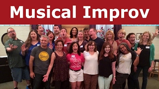 Laura Hall Live Musical Improv "Conducted Song" w/ Rick Hall
