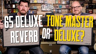 Video thumbnail for Fender ’65 Deluxe Reverb Or Tone Master? – That Pedal Show by That Pedal Show