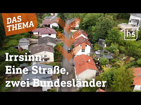 Feiertage, Müllabfuhr, Schulform: Kurioses Leben an der Landesgrenze I hessenschau DAS THEMA