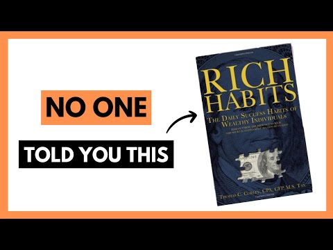 Rich Habits by Thomas C.Corley
