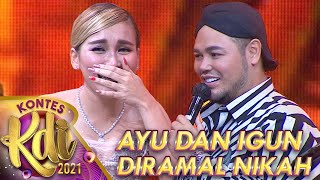 Download lagu DARI KARTU TAROT, AYU DAN IGUN ADA CHEMISTRY DAN KABAR GEMBIRA | KONTES KDI 2021 mp3