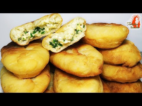 Ну очень ЛЕНИВЫЕ ПИРОЖКИ за 30 минут с луком и яйцом