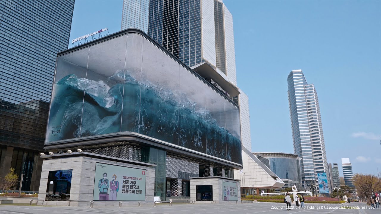 A Giant Wave Is Breaking in the Heart of Seoul's K-Pop Square