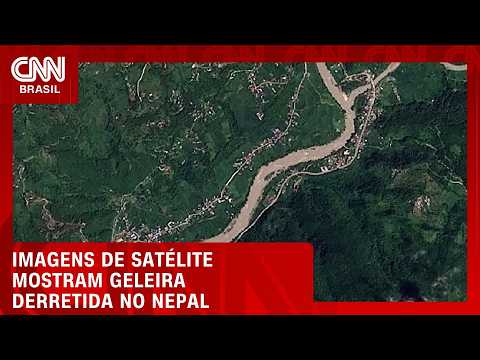 Veja imagens de satélite de antes e depois da inundação no Nepal | LIVE CNN