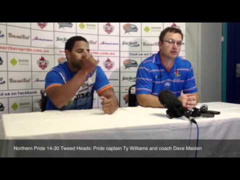 PRIDE TV: Pride 14-30 Tweed - post-match press conference