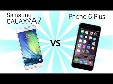 Samsung Galaxy A7 vs iPhone 6 Plus