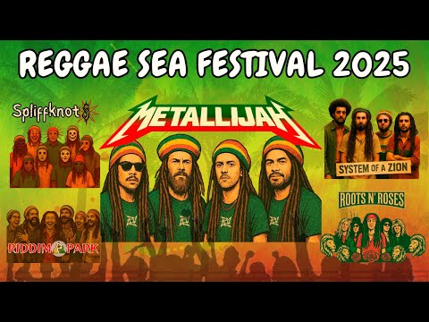 Reggae Sea Festival 2025 🌴🔥 Legendary Rock Hits In Reggae! (Full Concert) [AI Reimagined – Not Real]