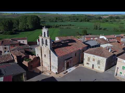 Vista aérea de la iglesia de Torrepadre
