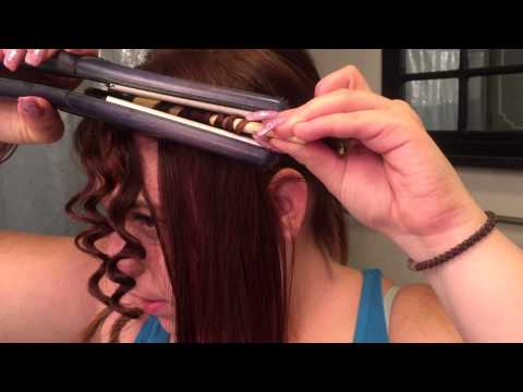 DIY Spiral Curls with a Makeup Brush