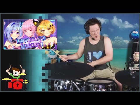 「LUVORATORRRRRY!」夜空メル＆天音かなた＆Mori Calliope Cover On Drums!