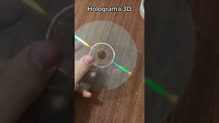 3D hologram projector experiment #shorts
