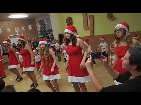 Vánoční besídka Poličná, 1.třída, 2017