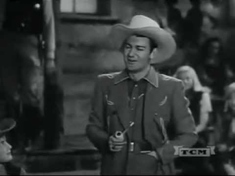 TEX WILLIAMS with Spade Cooley Orchestra - Trouble Over You ( Video Clip ) 1945