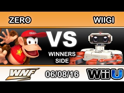 WNF 2.5 - TSM | ZeRo (Diddy Kong) Vs. TiE | Wiigi (ROB, Yoshi) Winners Side - Smash Wii U