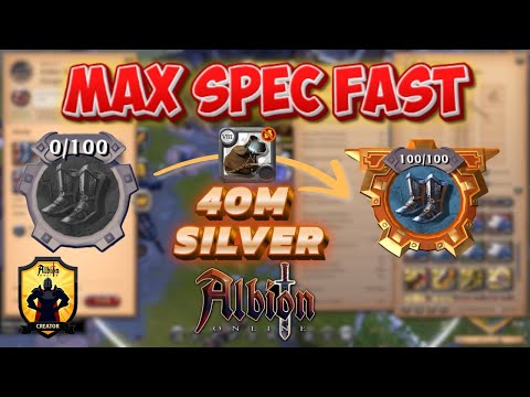 Max Crafting Spec in MINUTES (40M Silver…What Happens? 💸)
