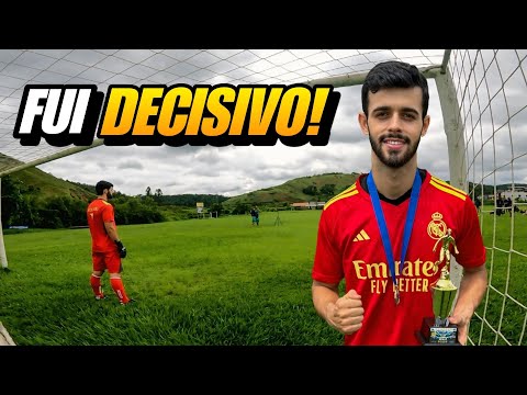 FUI CAMPEÃO PEGANDO PÊNALTI NO JOGO!