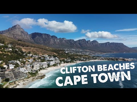 Clifton Beaches - Cape Town 🇿🇦 Cinematic 4K Drone