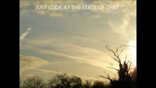 Woodley Chemtrails 20 Feb 2012 (Total Effing White Out & Freaky Chembows)