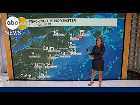 Nor’easter winds down as new flood threat emerges