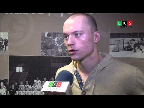 1/4 play off: GKS Tychy - Aksam Unia Oświęcim 9:1. Pomeczowa wypowiedź Tobiasza Bernata.