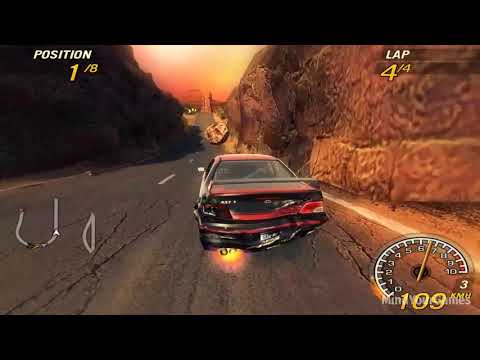 FlatOut 2 Walkthrough Part 19 - Street Twilights Cup - PC Gameplay 1080p 60FPS