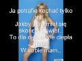 Kasia Cerekwicka Potrafie kochać karaoke + słowa ...