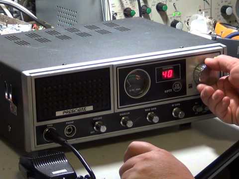 President KP77, UK (CB 27/81) CB radio (Base Station) - On The Air Test