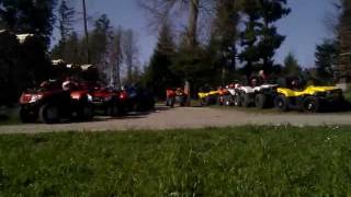 preview picture of video 'Gruppen-Quad-ATV Event-Tour, Kymco, SMC, WWW.RENTAQUAD.CH'