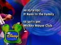 Disney Channel Next Bumper It Runs In The Family To Mickey Mouse Club July 12 2000