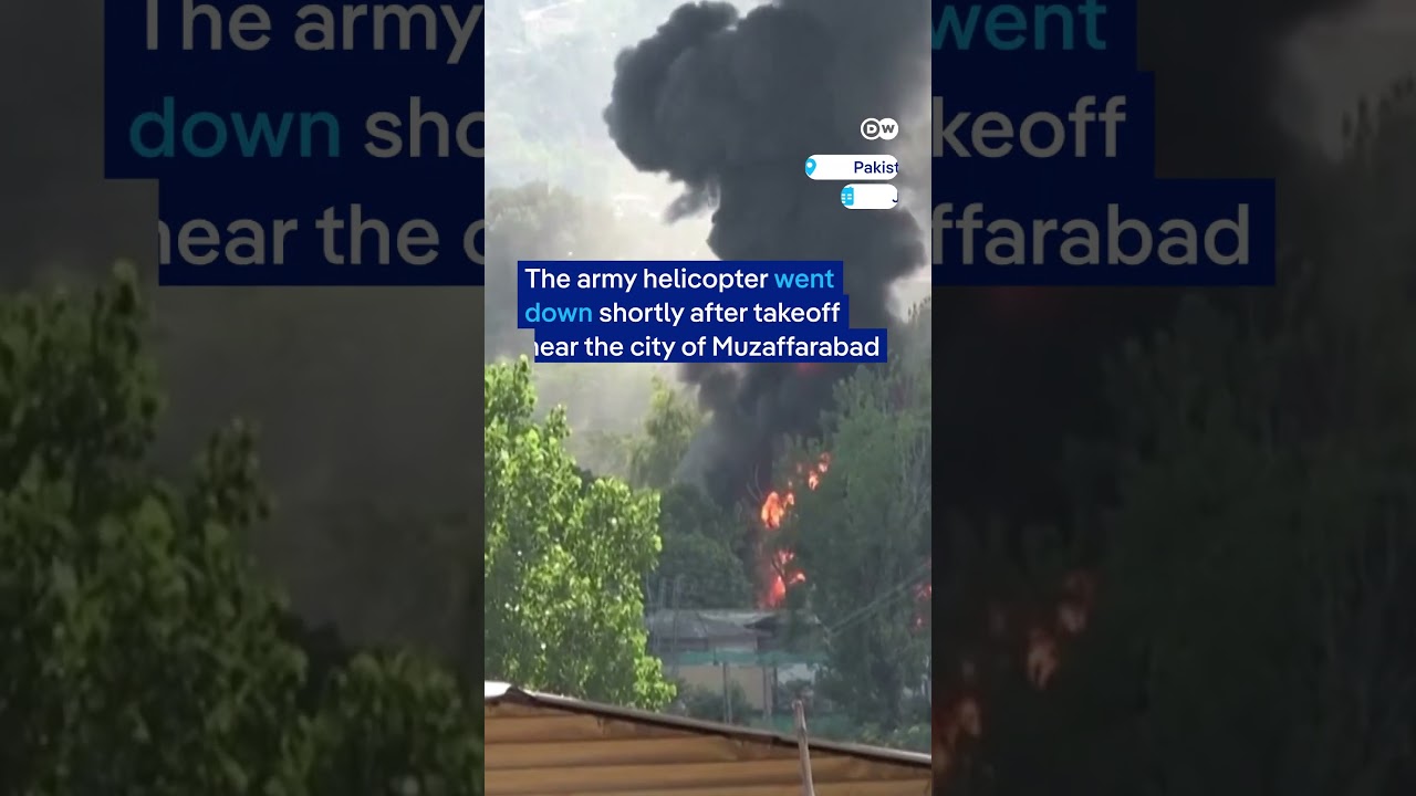Pakistani military helicopter crashes in Kashmir, killing 22 troops