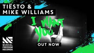 Tiësto &amp; Mike Williams - I Want You (Official Visualizer)