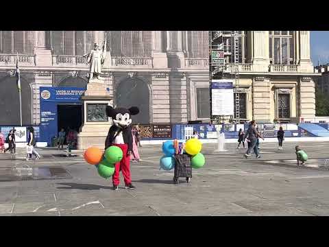 Mickey Mouse very lonely in Torino, Italy 🇮🇹
