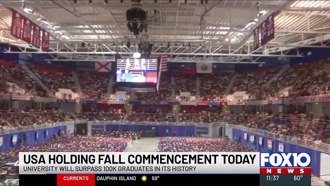 University of South Alabama reaching milestone during 2024 commencement ceremony
